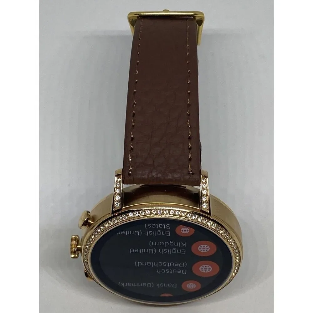 Fossil Gen 4 Authentic Digital Dial Smart Watch Custom Band FTW6015 AB466
